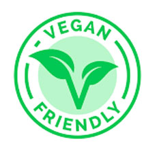 Vegan-friendly certified